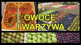 Owoce i warzywa  NOWY film edukacyjny dla dzieci PO POLSKU nauka nazw [upl. by Soracco]