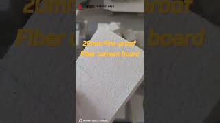 Fireproof Fiber Cement Board 20mm [upl. by Kealey577]