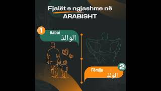 🔊 Mëso Dallimet Midis Fjalëve në Gjuhën Arabe 📚 mësoArabisht [upl. by Asela]