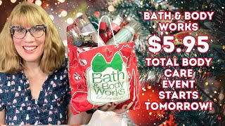 Bath amp Body Works 595 Total Body Care Event Starts Tomorrow [upl. by Brad]