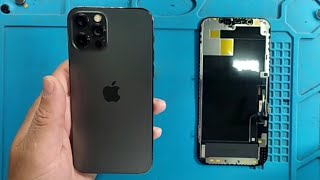 Como Trocar Tela Frontal IPHONE 12 PRÓ 👈 [upl. by Ernaldus]