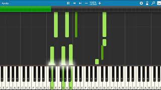 David Bisbal  Dígale  Piano Tutorial  Midi [upl. by Arrio]