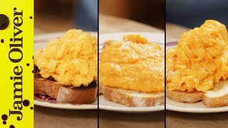 How To Make Perfect Scrambled Eggs  3 ways  Jamie Oliver [upl. by Lenee220]