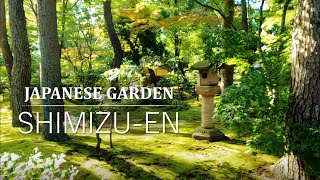 Tour of Japanese Garden decorated with beautiful moss and teahouses  SHIMIZUEN [upl. by Dagmar]