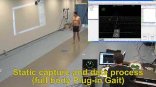 Biomechanics motion capture demo [upl. by Zoes390]