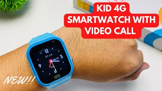 KID 4G SMARTWATCH WITH VIDEOCALL FROM SHOPEE UNBOXING AND REVIEW  ENGLISH [upl. by Baumann]