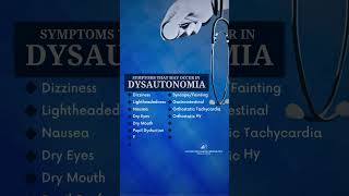 Symptoms That May Occur in Dysautonomia  shorts [upl. by Ayyidas]