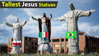 Tallest Jesus Christ Statues in the World [upl. by Marlie]