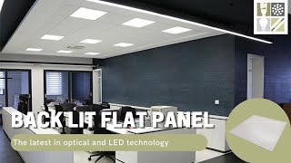 2x2 amp 2x4 Back Lit Flat Panel LED Light Product Review [upl. by Ariam864]