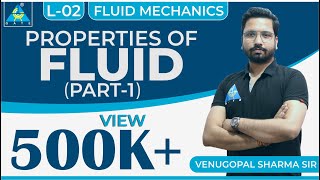 Fluid Mechanics  Module 1  Properties of Fluid  Part 1 Lecture 2 [upl. by Forsta]