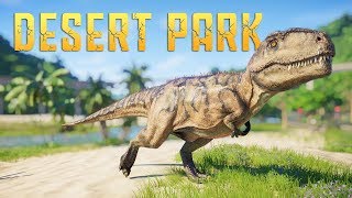 DESERT PARK 09  Jurassic World Evolution [upl. by Drwde794]