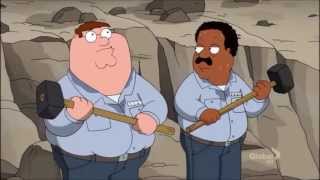 Family Guy white guy work song [upl. by Eidok]