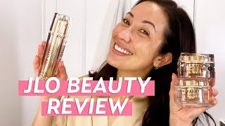 JLo Beauty My Review of Jennifer Lopezs AntiAging Skincare Products  SKINCARE with SusanYara [upl. by Sherurd]