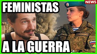 ❗DRAMA FEMlNlSTA❗ MUJERES OBLIGADAS a ir a la GUERRA [upl. by Iniffit]