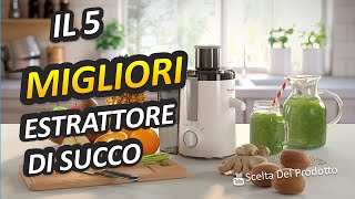 Miglior Estrattore Di Succo 2023 [upl. by Nnylylloh]