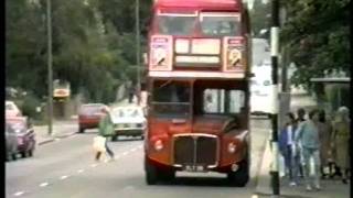 Routemasters at Elmers End Bus Garage Oct 1986 [upl. by Milena]