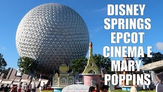 Disney Springs e Epcot com cinema e caça ao Remy [upl. by Atiuqrahs]