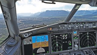 iFly 737 Max flown by Real 737 Captain  Two Sector test Flight  Wroclaw – Salzburg [upl. by Asiuol]