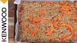 Carrot Flapjack with the Kenwood Spiralizer [upl. by Elnar497]