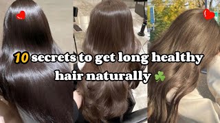 How to get long hair fast। hair growth tips। how to get silky hair । how to grow hair fast [upl. by Ilysa]