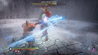 Legacy Rage Build vs King Hrólf  God of War Ragnarök [upl. by Sirraf]