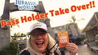 Universal Studios Hollywood Pass Holder Take Over Night  EPIC After Hours Party [upl. by Anawad]