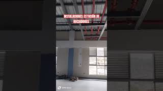 GASFITERÍA CAHUANA INSTALACIONES ESTACIÓN DE ROCIADORES [upl. by Adyeren]