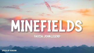 MINEFIELDS  FAOUZIA amp JOHN LEGEND LYRICS [upl. by Jedlicka]