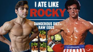 I Tried Sylvester Stallones quotROCKYquot Diet [upl. by Irtimed]