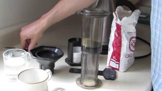 Brew Yerba Mate with AeroPress [upl. by Nnaegroeg200]