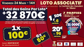 Loto MAYA en LIVE du Vendredi 24 Mars 2023 [upl. by Eolcin]