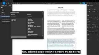 Figma Plugin  2024 font replacer by plantcss figma figmaplugin figmatutorial figmatutorials [upl. by Garfield211]