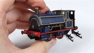 Unboxing Hornbys W4 Peckett model railway locomotive [upl. by Gnirol]