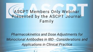 Pharmacokinetics and Dose Adjustments for Monoclonal Antibodies in IBD [upl. by Karoly615]