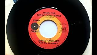 When The Feelin Goes Away  Merle Haggard amp The Strangers  1971 [upl. by Trill]