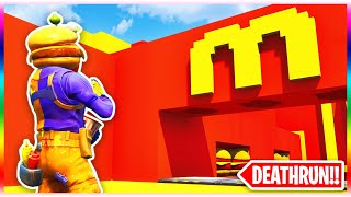 The McDonalds Deathrun  Fortnite McDeathrun Fortnite Creative Mode [upl. by Wohlen]