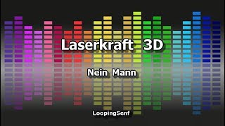 Laserkraft 3D  Nein Mann  Karaoke [upl. by Marriott586]