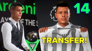 24 YILLIK SÖZLEŞME ARDENINHO TRANSFER OLDU  FC 25 ARDEN OYUNCU KARİYERİ 14 [upl. by Eizle]