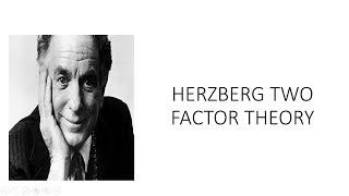 Motivation Herzberg Two Factor Theory [upl. by Joanne855]