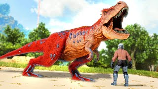 FINALLY Taming the ULTIMATE ALPHA REX  MEGA ARK Modded 19 [upl. by Kavanaugh]