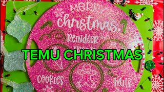 7 TEMU CHRISTMAS Take 2 Beginner Resin Tutorial [upl. by Fabyola]