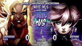 CadyRocks Urdah vs Dieyuku Reina Losers Semis  Revolt Challengers Invitational [upl. by Nivahb]