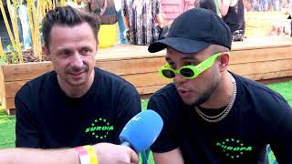 INTERVIEW WITH MARTIN SOLVEIG amp JAX JONES  TOMORROWLAND [upl. by Billye]