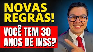 APOSENTADORIA LIBERADA 2024 VOCÊ TEM 30 ANOS DE INSS [upl. by Eneluqcaj]