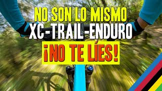 Cómo elegir la bicicleta de montaña adecuada  BTT para principiantes XC vs Trail vs Enduro [upl. by Ecal]