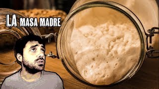 Como hacer Masa Madre para Pizza y para Pan  Levadura Madre Prefermento Starter poolish [upl. by Cranford]