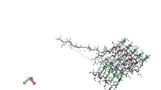 Pull protein by molecular dynamics using GROMACS [upl. by Beetner]