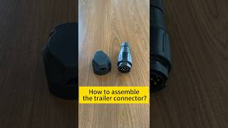 How to assemble and remove the trailer connector [upl. by Ena]