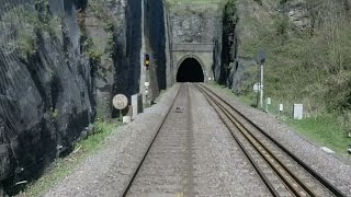 Bath Spa to Severn Tunnel Junction cab video no audio  HDL Green Dragon railtour  18 April 2015 [upl. by Ellehcyar]