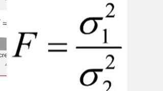 F test for equality of variance in telugu [upl. by Pasia]